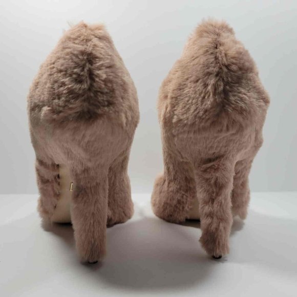 Dolce & Gabbana Pink Furr heels - Picture 7 of 11